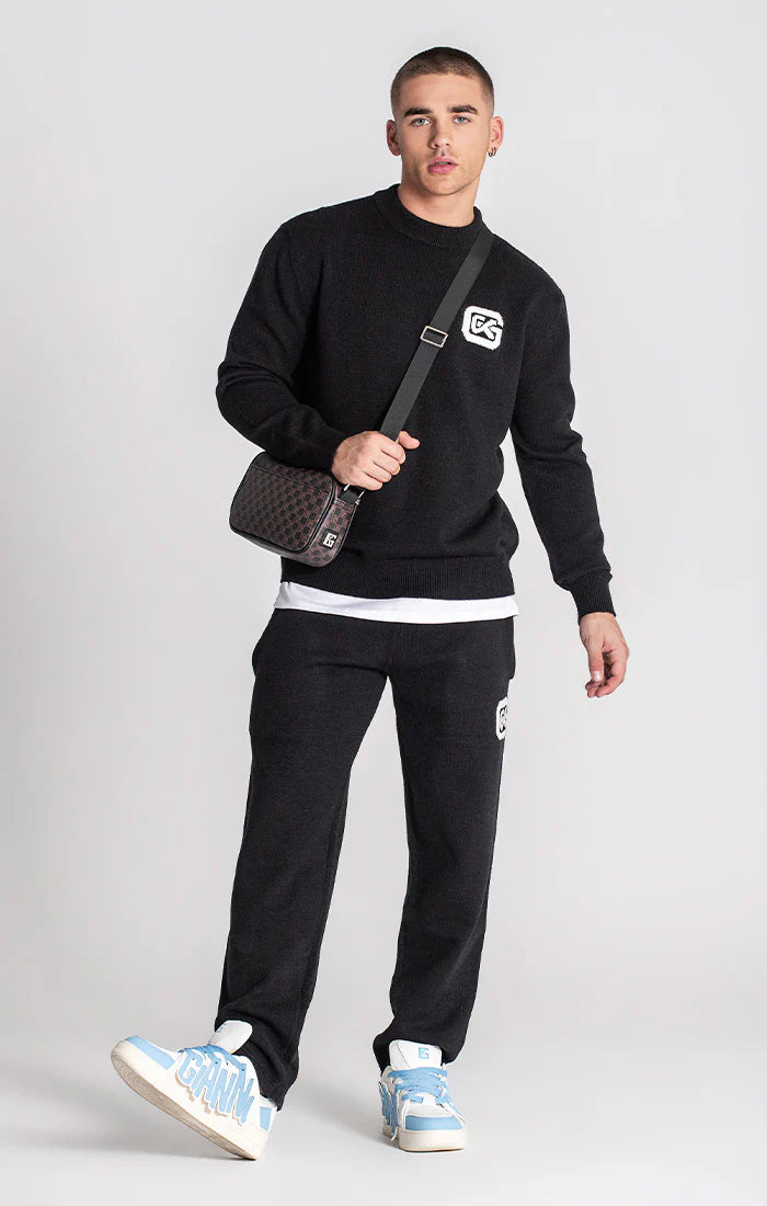 Camisola Malha Preta Gianni Kavanagh FW24