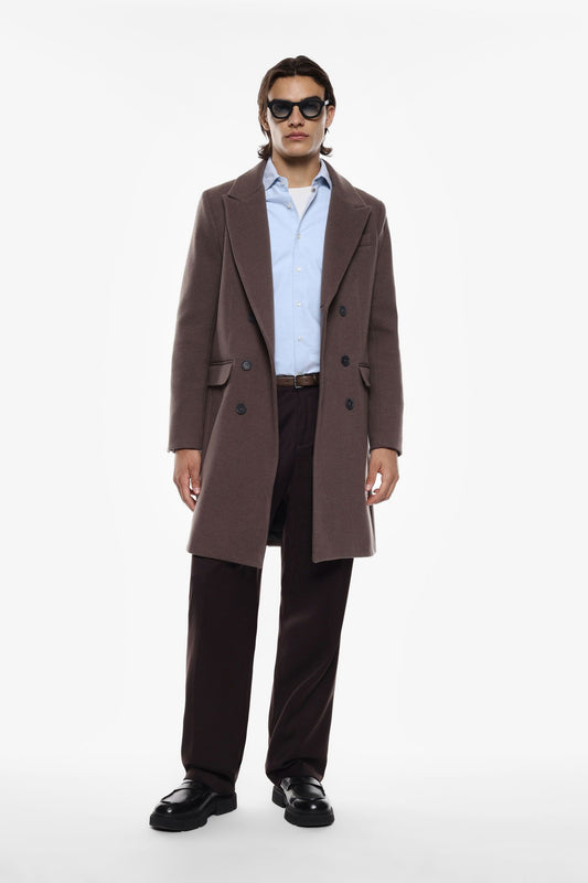 Sobretudo Castanho Imperial FW25