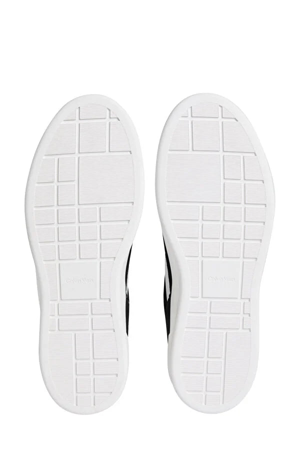 Sapatilhas Pretas e Brancas Calvin Klein FW25