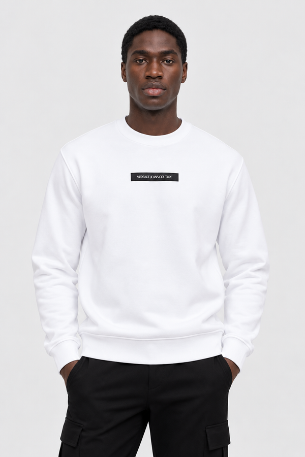 Sweatshirt Branca Versace Jeans Couture