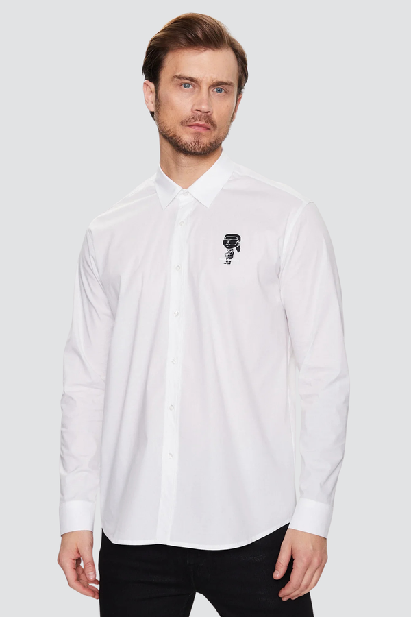 Camisa Karl Branca Lagerfeld FW24