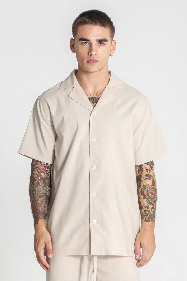 Camisa Bege Gianni Kavanagh SS25