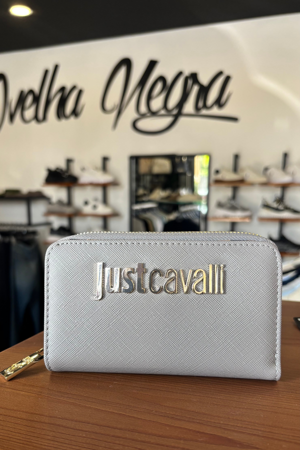 Carteira Cinza Just Cavalli FW-25