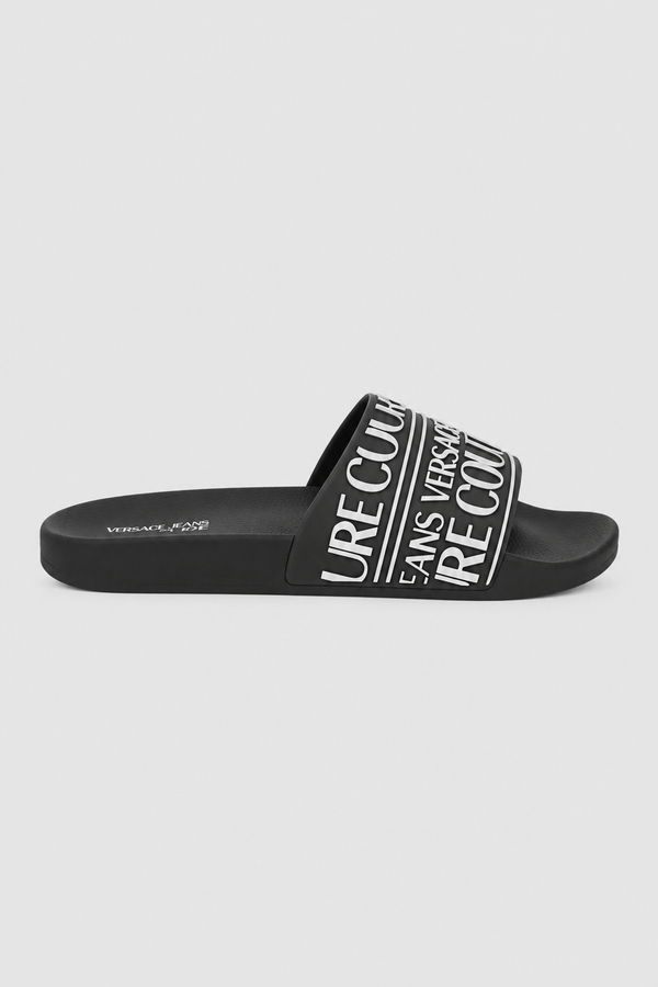 Chinelos Versace Jeans Couture Pretos
