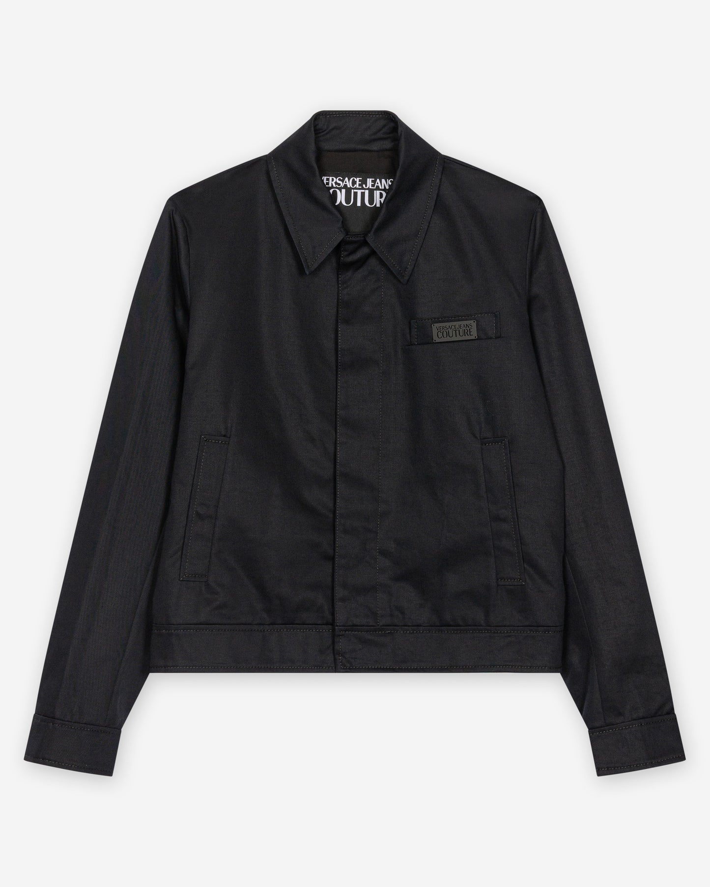 Casaco Preto Versace Jeans Couture SS26