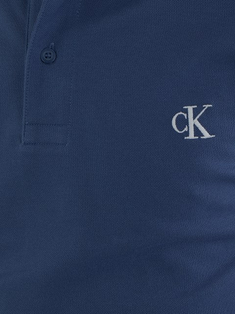 Polo Calvin Klein Azul Marinho SS25