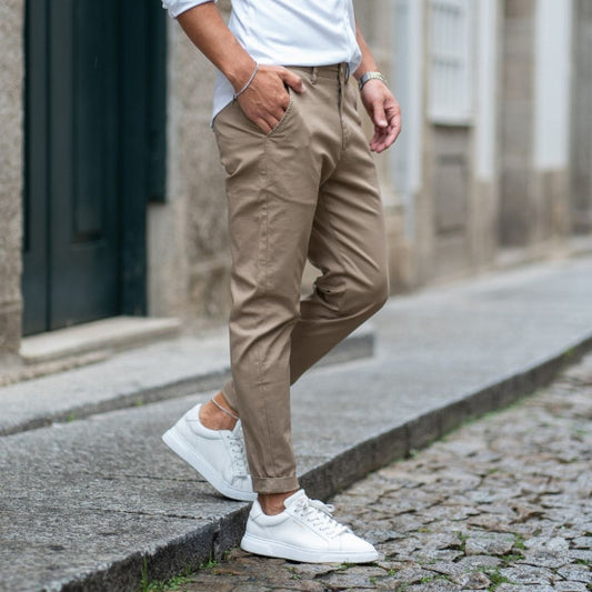 Calças Cavemen Beges FW-25