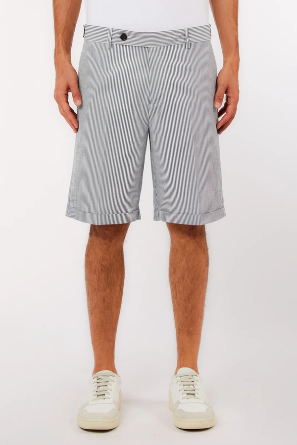 Calções Risca Azul e Branca Liu-Jo SS26