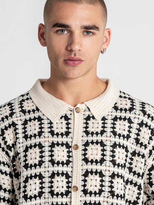 Camisa Bege Gianni Kavanagh SS26