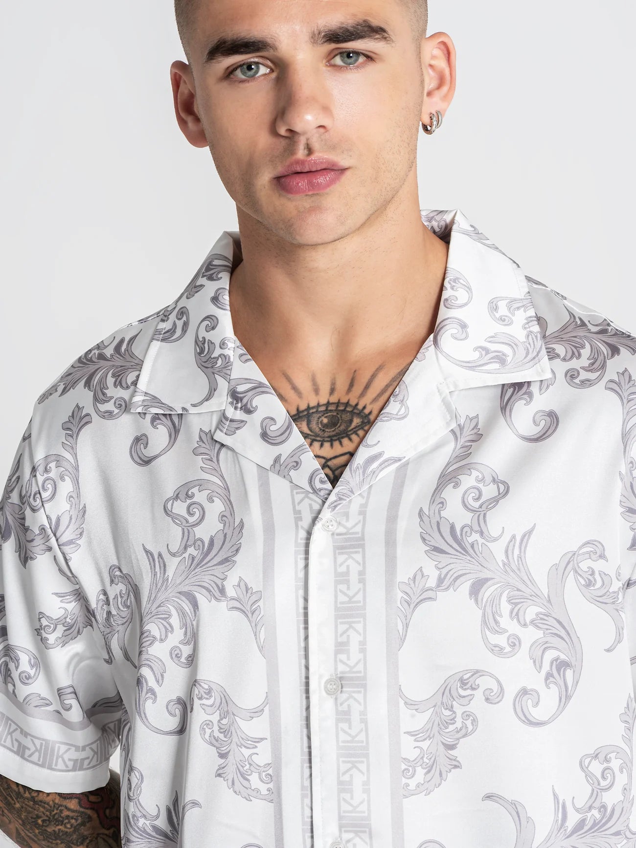 Camisa Branca Gianni Kavanagh SS26