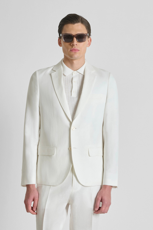 Fato Branco de Linho Antony Morato SS26