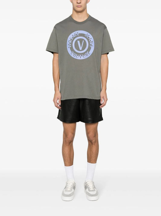 T-shirt Versace Jeans Couture Caqui SS24