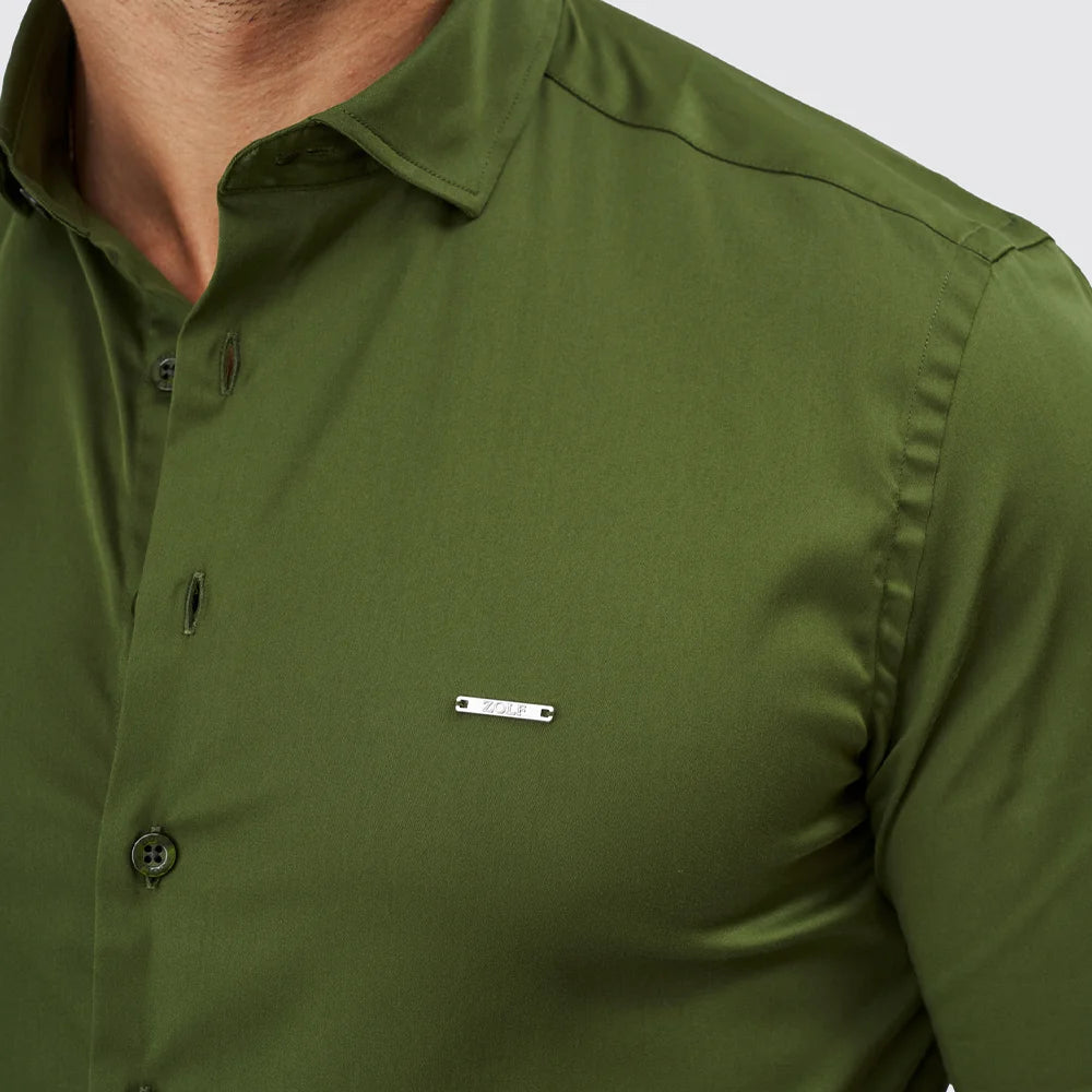 Camisa Verde Zolf FW25