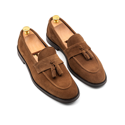 Mocassim Clássico Camurça Camel