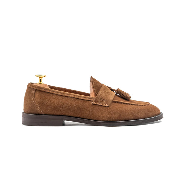 Mocassim Clássico Camurça Camel