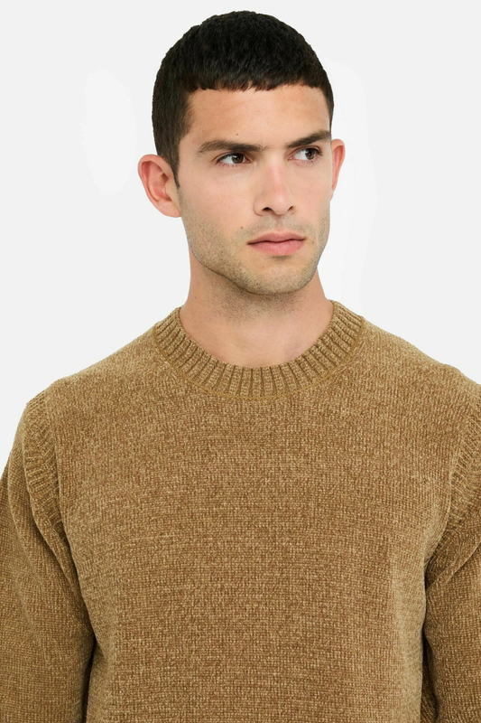 Camisola Malha Camel Liu Jo FW25