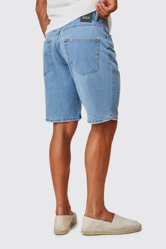 Calções Denim Claro Zolf SS25