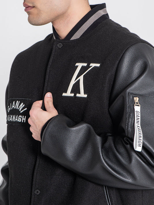 Casaco Bomber Preto Gianni Kavanagh FW25