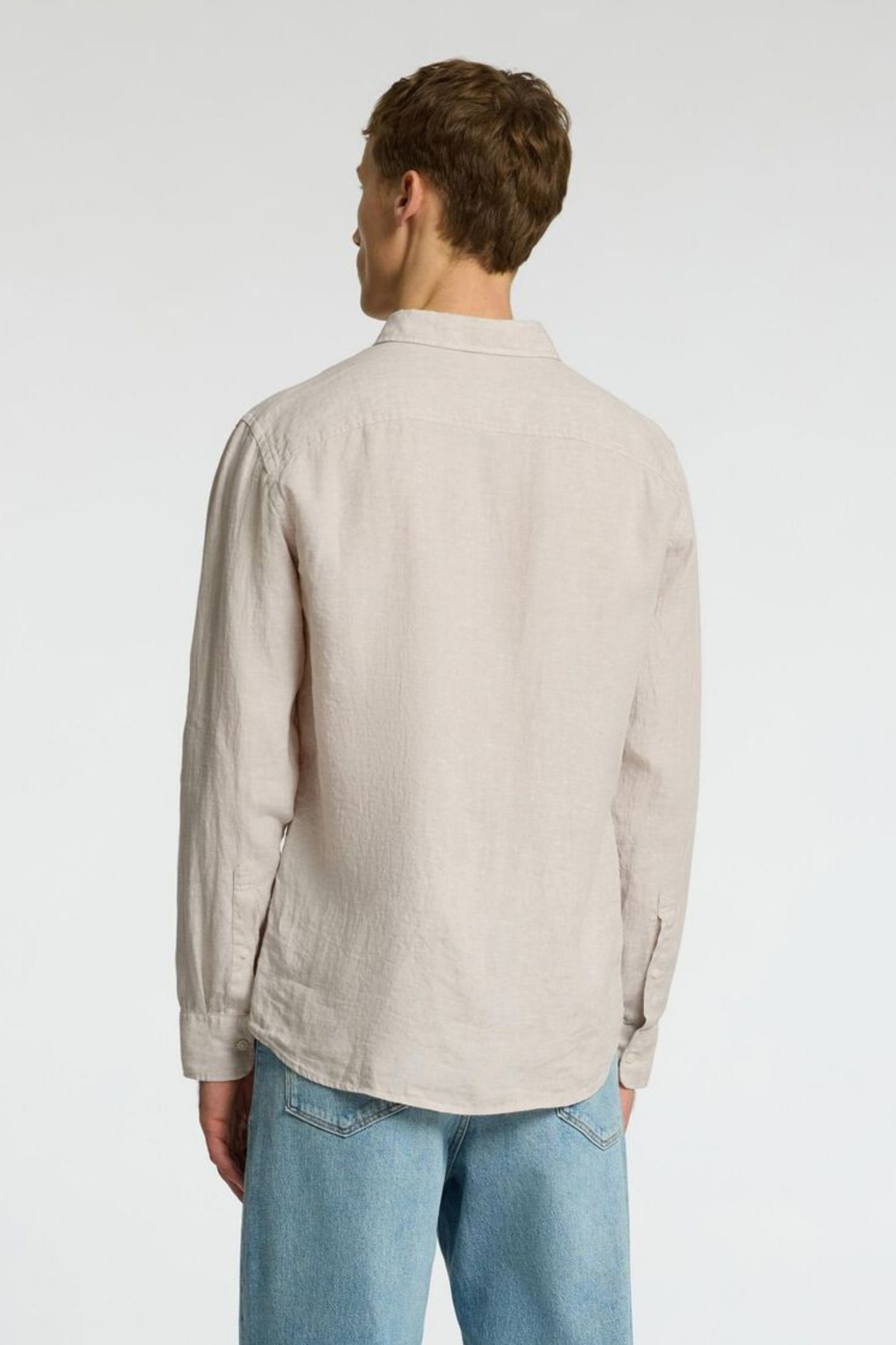 Camisa de Linho Bege Selected SS25