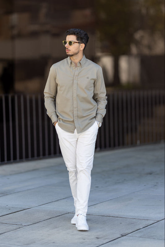 Camisa Verde Calvin Klein SS25