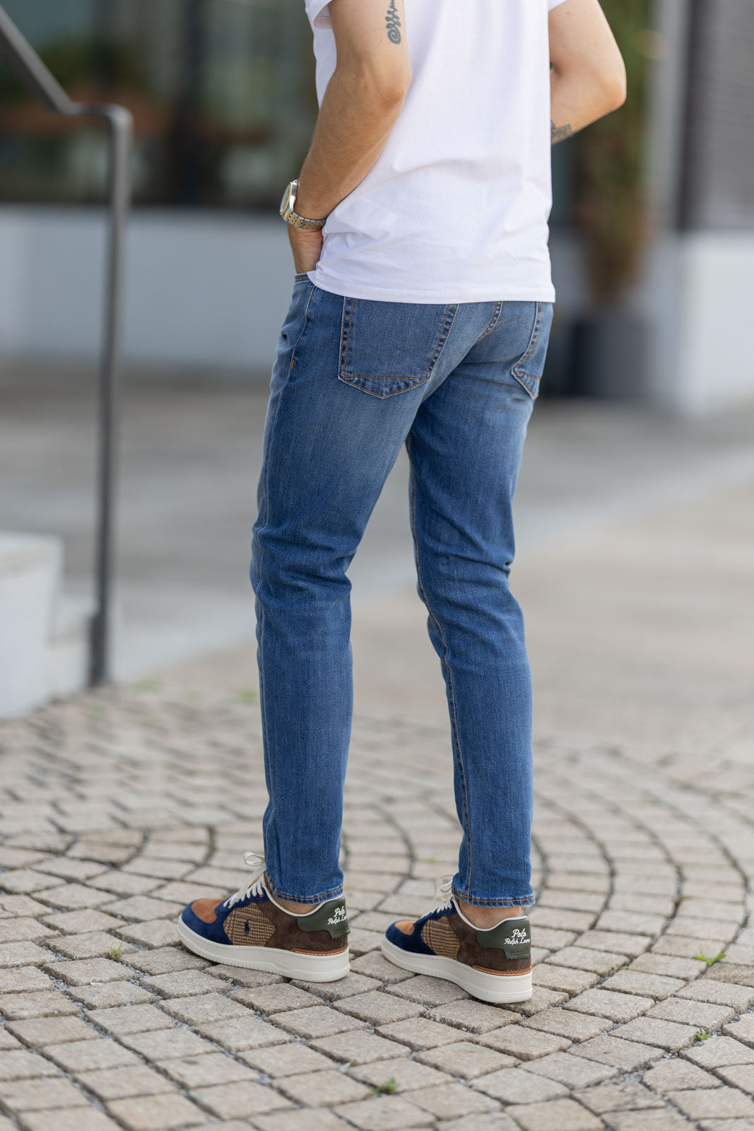 Calças de Ganga Azul Liu Jo FW25