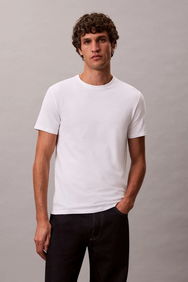 T-shirt Branca Calvin Klein SS26