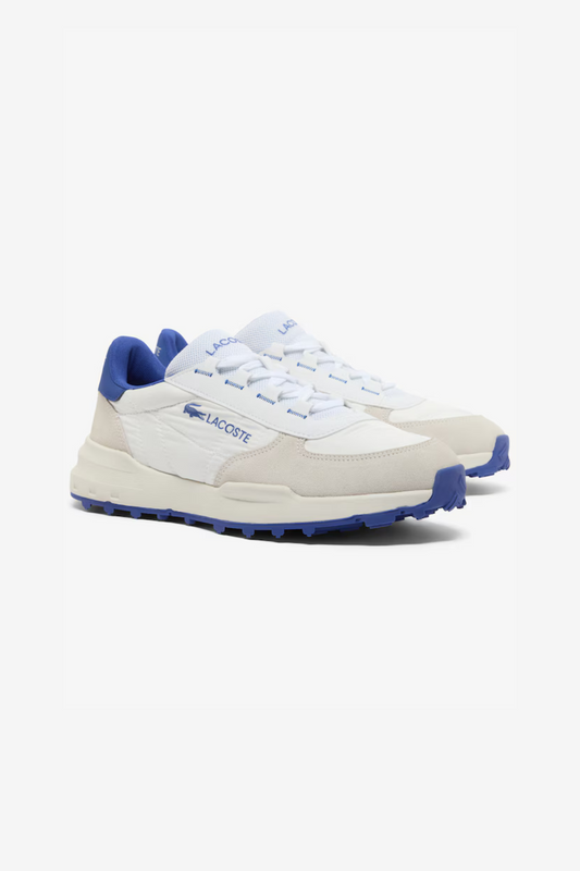 Sapatilhas Azuis e Brancas Lacoste FW25