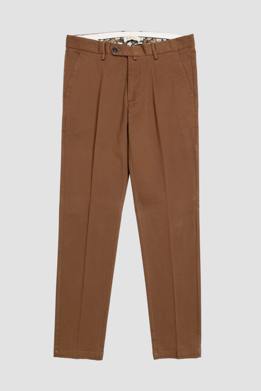 Calças Chino Camel Gianni Lupo FW25