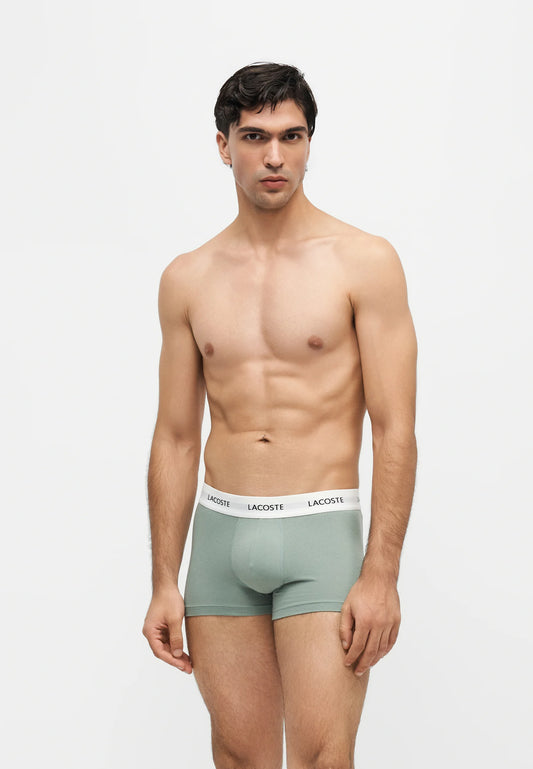 Pack 3 Boxers Lacoste Verdes Lacoste
