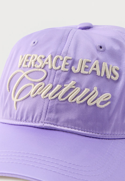 Chapéu Roxo Versace Jeans Couture SS26