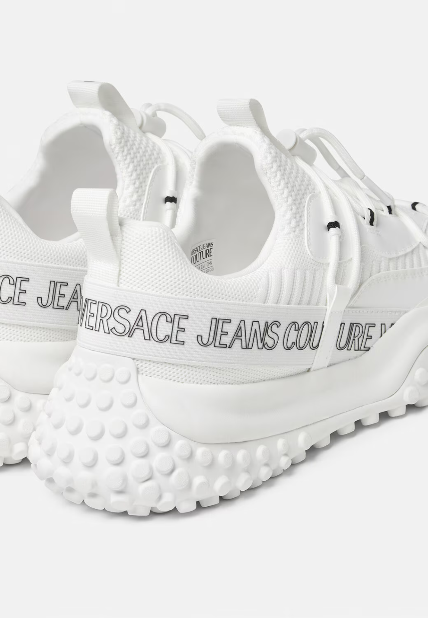 Sapatilha Branca Versace Jeans Couture SS25