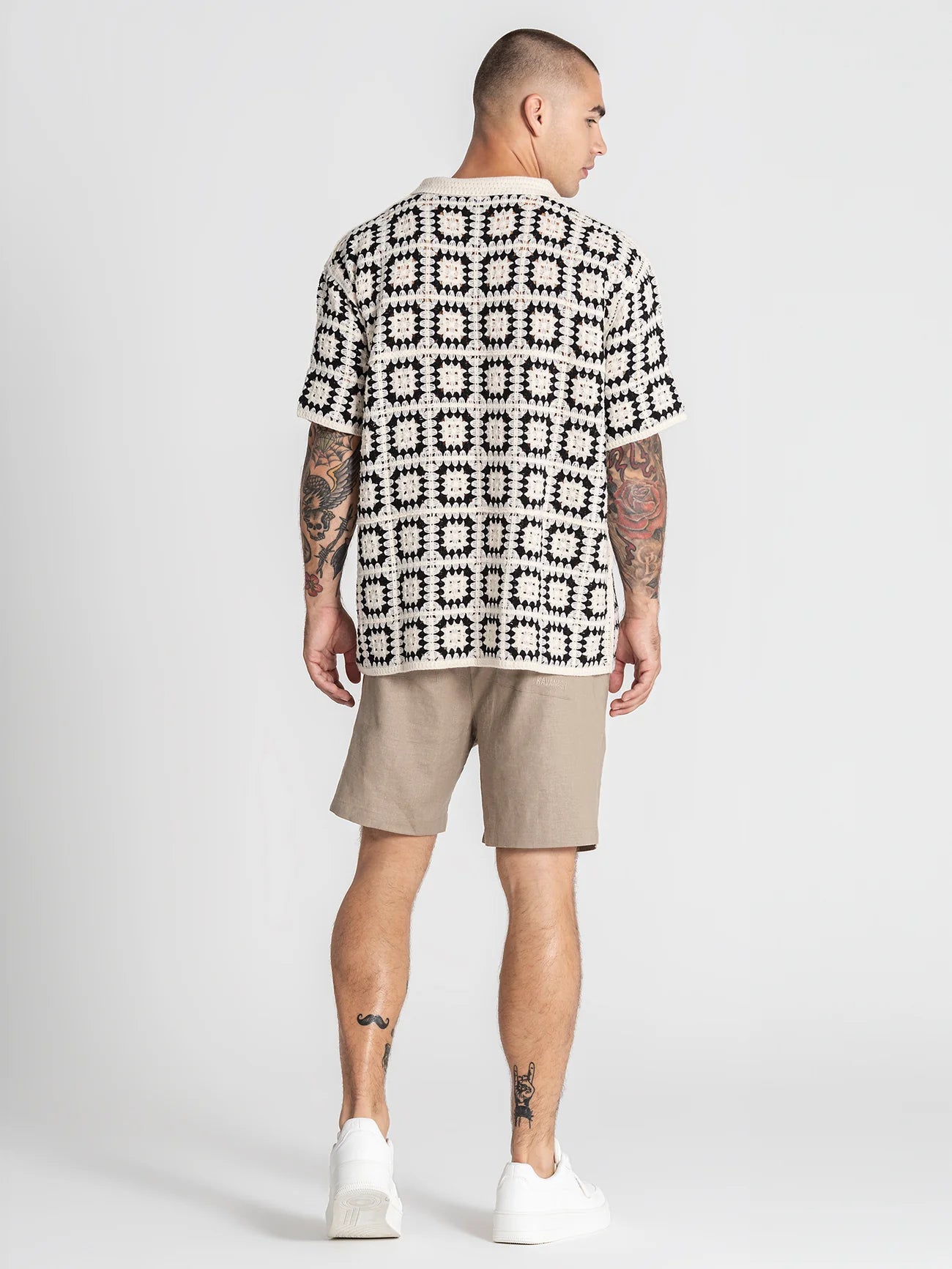 Camisa Bege Gianni Kavanagh SS26