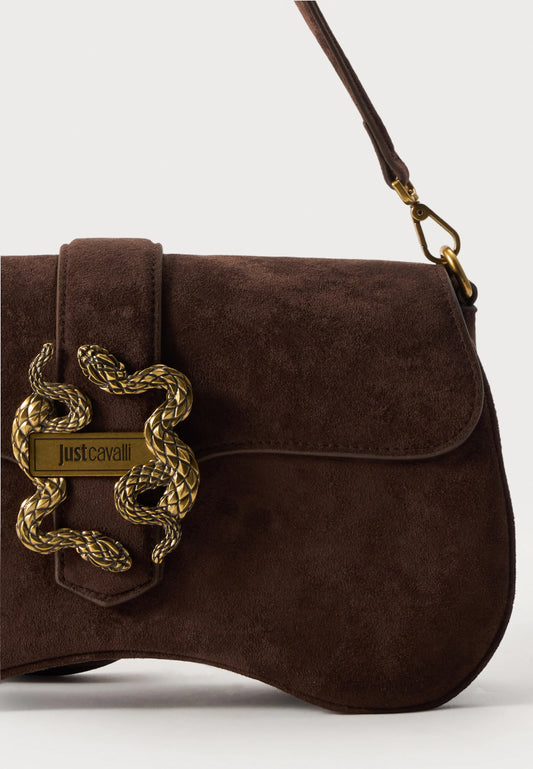 Mala de Ombro Just Cavalli Castanha Just Cavalli W