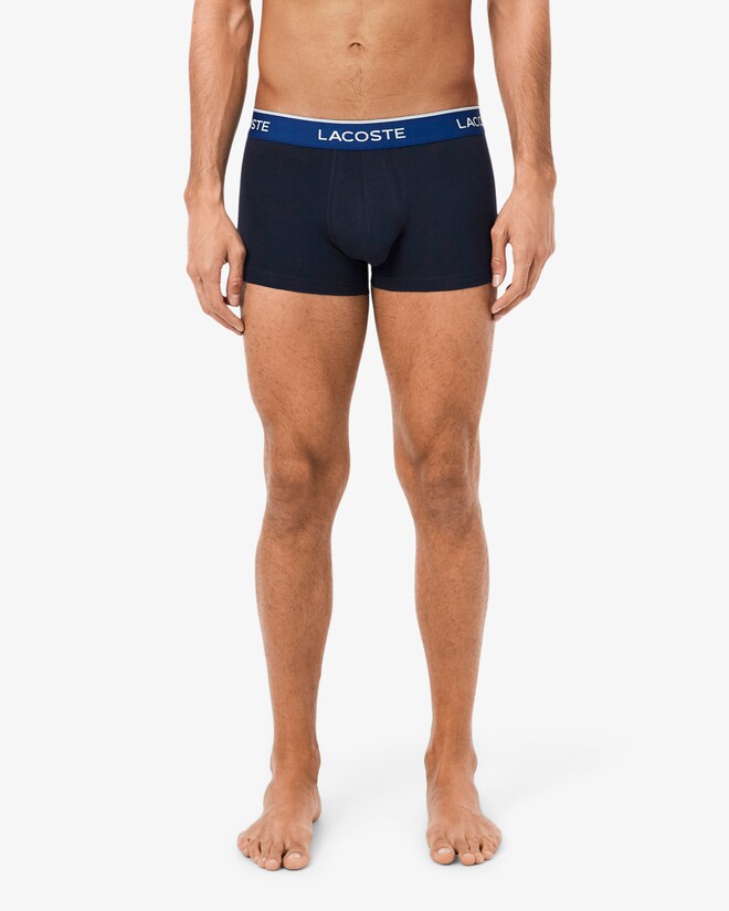 Boxers Azuis Lacoste Pack 3 SS26