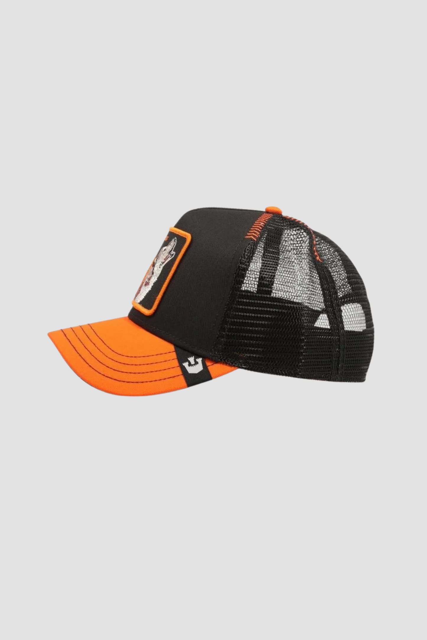 Chapéu Lone Wolf Preto e Laranja Goorin Bros FW25