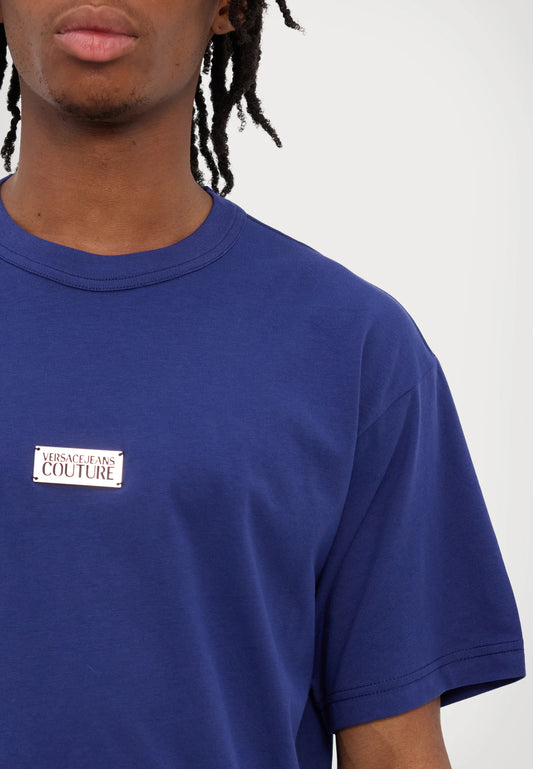 T-shirt Azul Versace Jeans Couture SS25