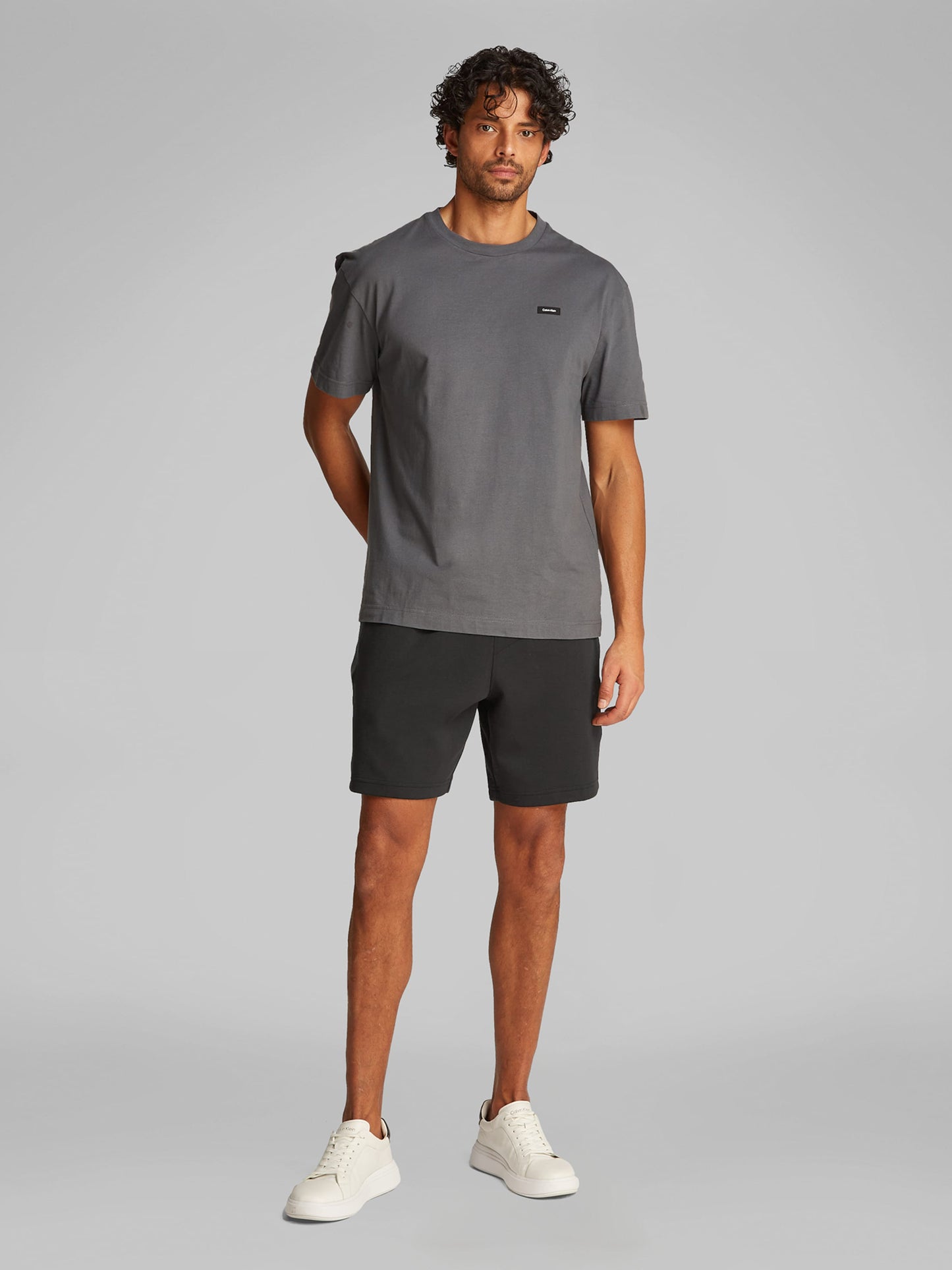 Calções Fato de Treino Preto Calvin Klein SS25