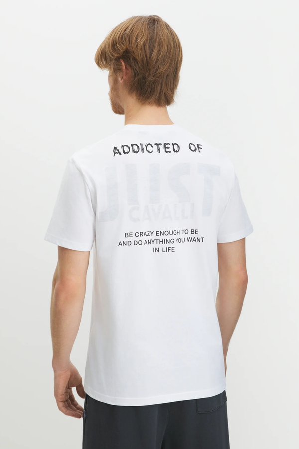 T-shirt Just Cavalli Branco 77OAHG03 FW24