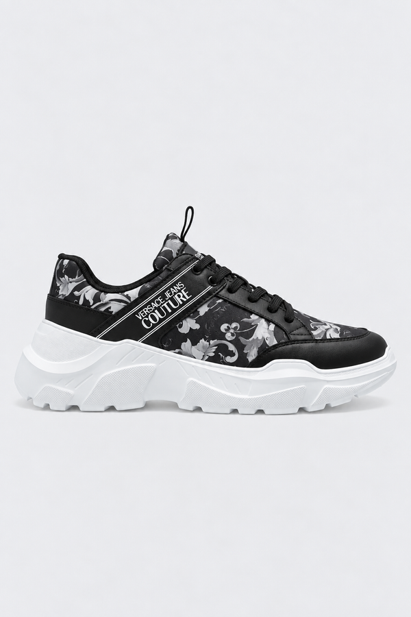 Sapatilhas Versace Jeans Couture Pretas - Speedtrack