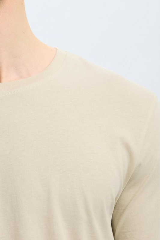 T-shirt Bege Selected SS25