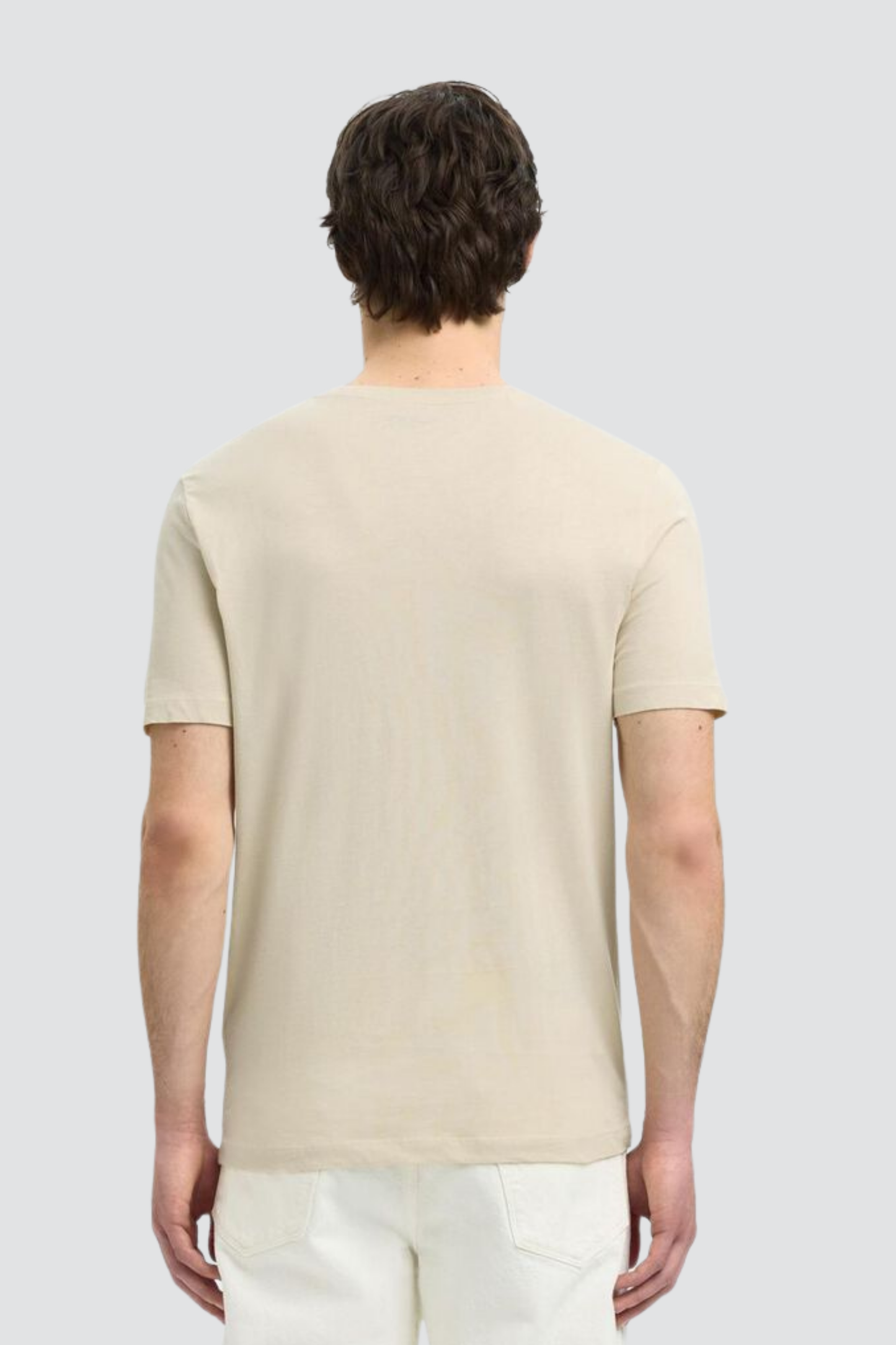 T-shirt Bege Selected SS25