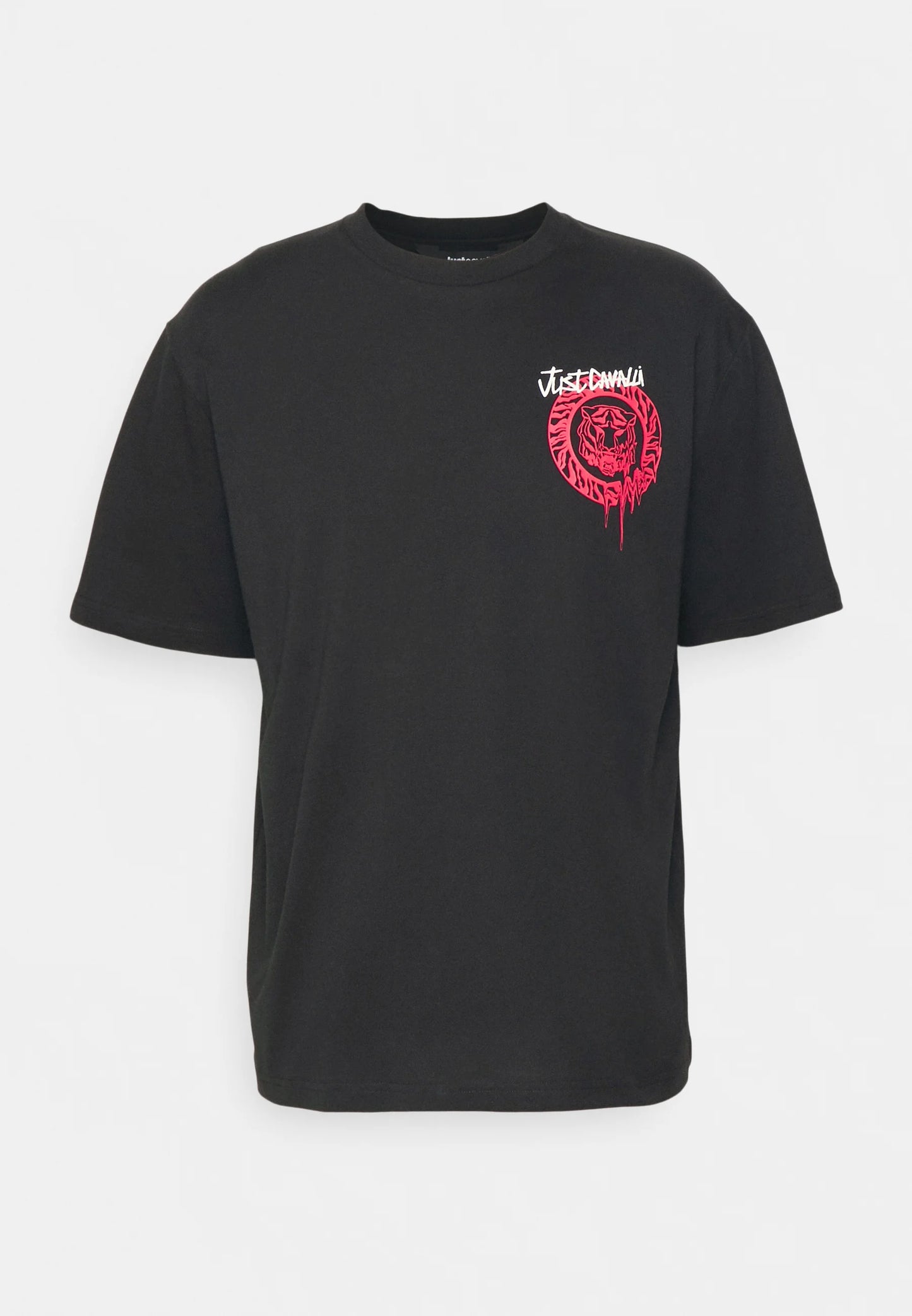 T-shirt Just Cavalli Preta 75OAHG03 FW23