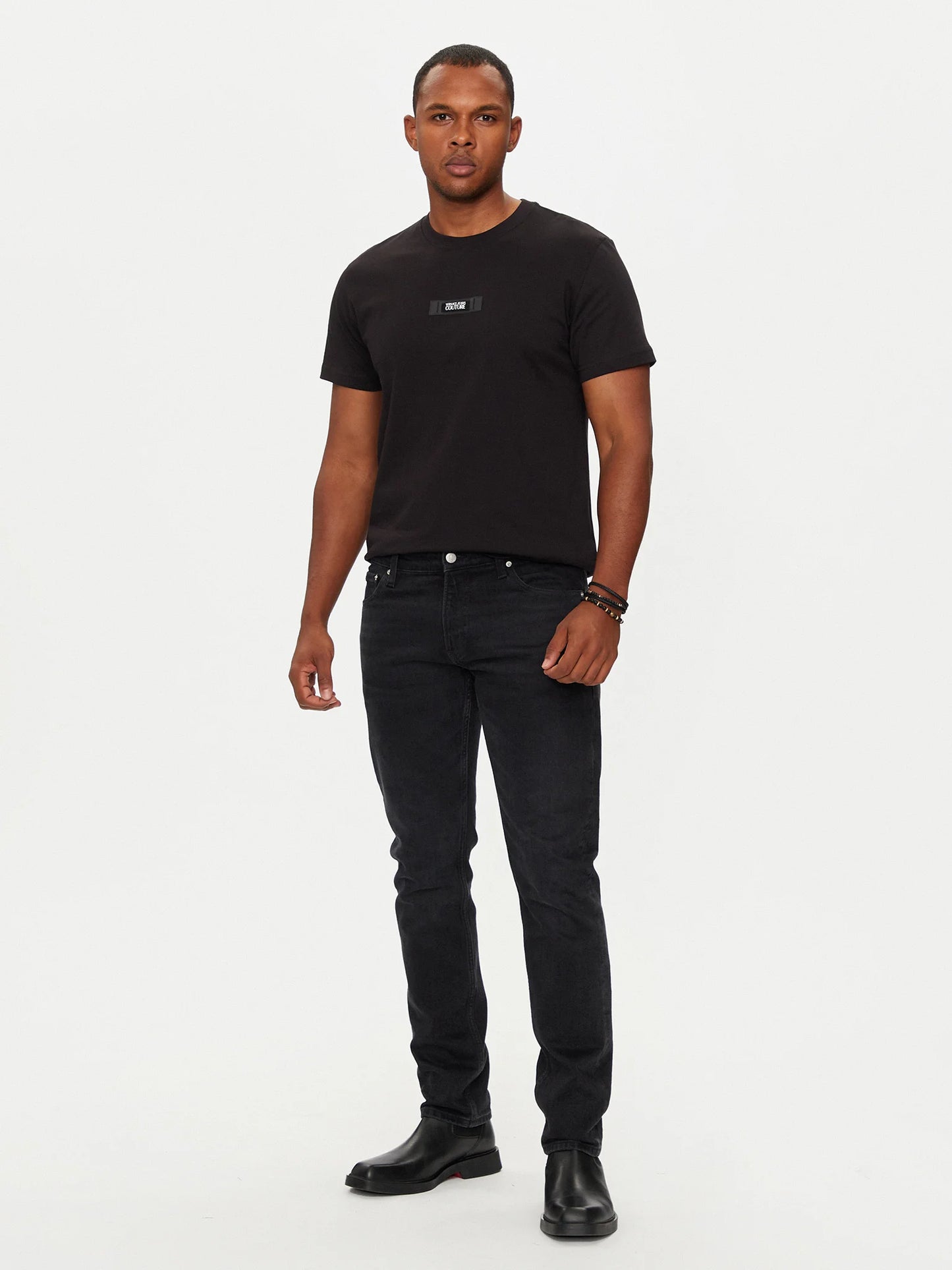 T-shirt Versace Jeans Couture Preta FW24