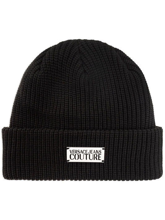 Gorro Versace Jeans Couture Preto 77GAZK50 FW24 Versace Jeans Couture