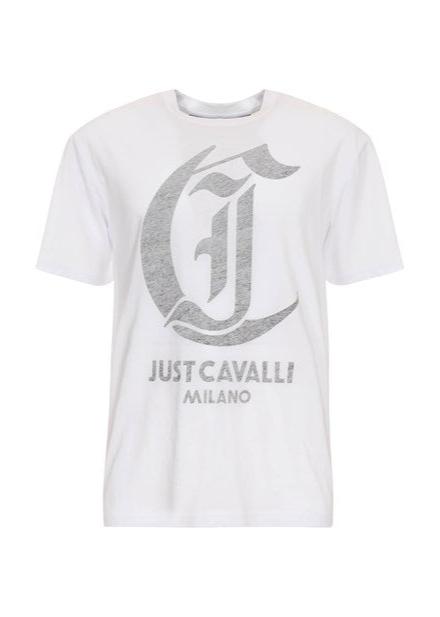 T-shirt Just Cavalli Branco 77OAHG03 FW24