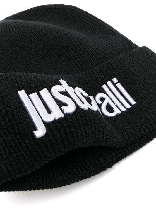 Gorro Just Cavalli Preto 77RAZK01 FW24 Just Cavalli