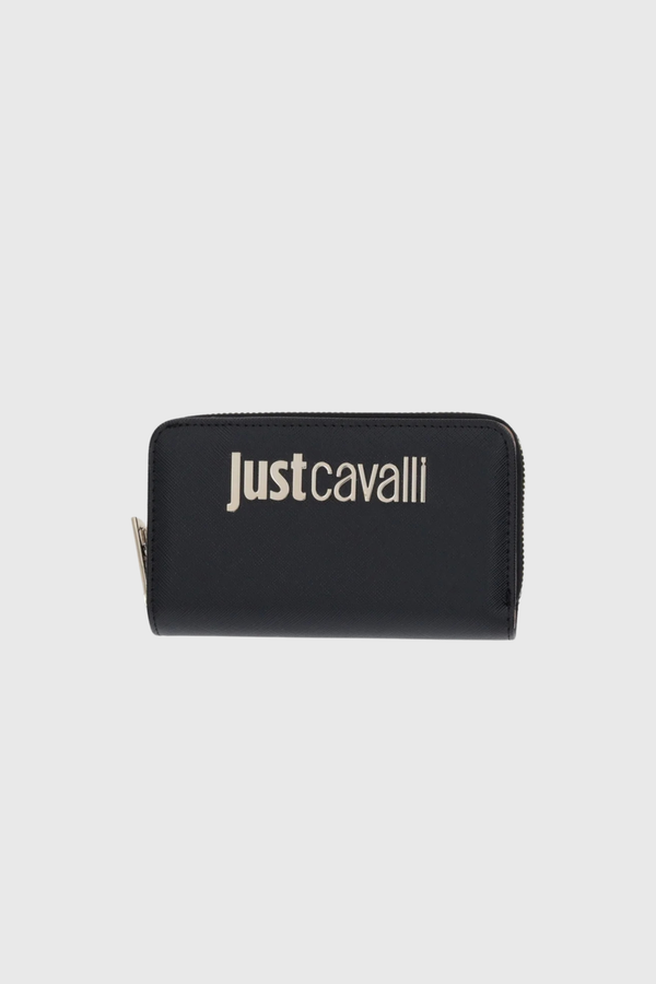 Carteira Preta Just Cavalli SS26