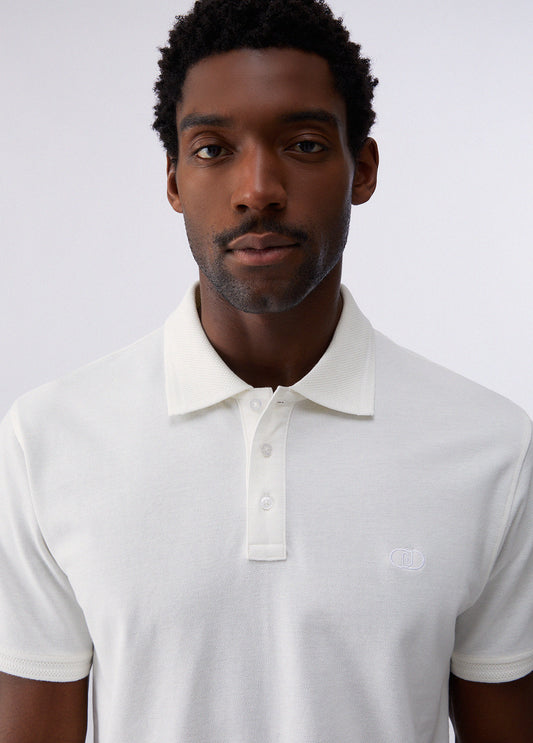 Polo Branco Liu Jo SS26