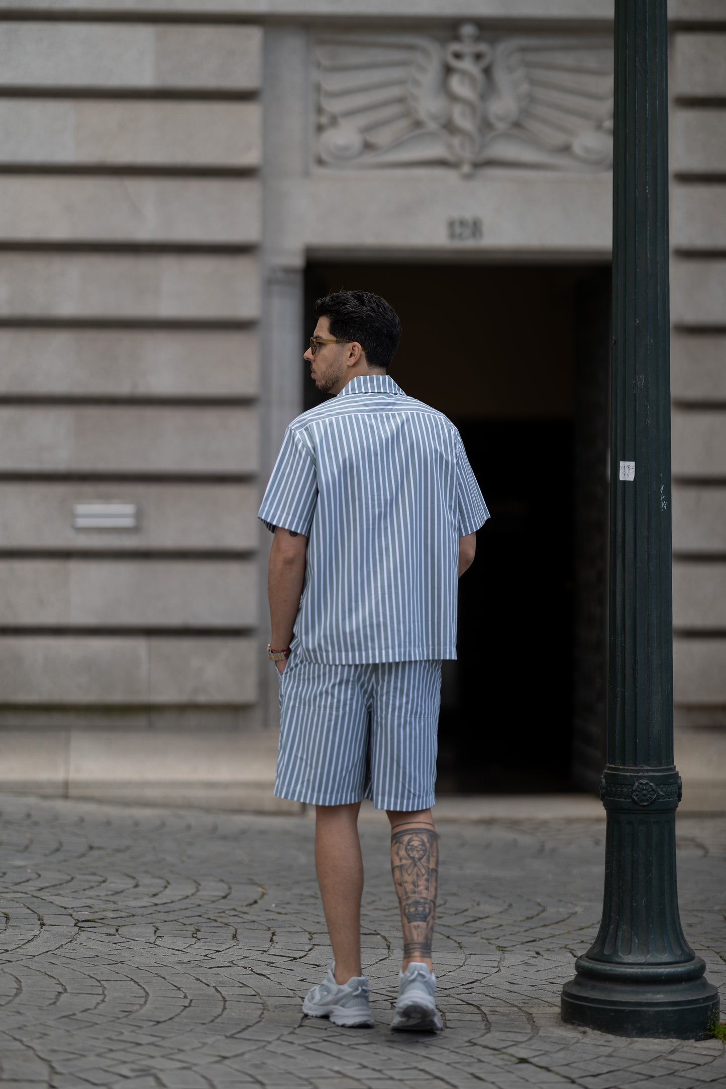 Conjunto Riscas Lacoste SS25