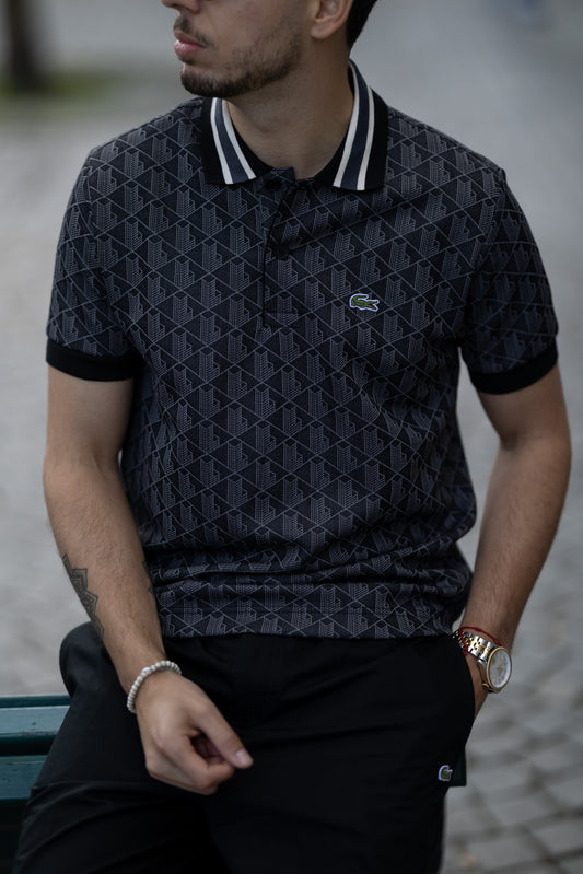 Polo Lacoste Preto SS25 Lacoste